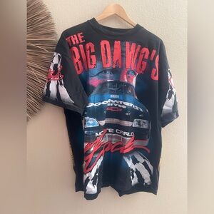 The Big Dawg's Graphic T-Shirt - Black and Red